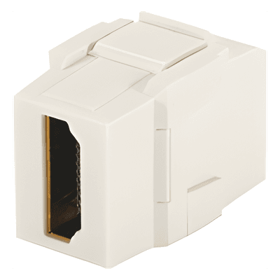Módulo Acoplador HDMI 2.0 / Keystone / Hembra-Hembra Tipo-A / Categoría 2 / 22.24 x 16.07 x 16.46 mm / 0.073 x 0.053 x 0.054 ft