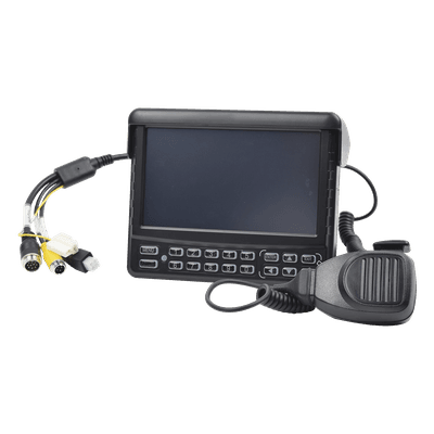 Panel de Control Táctil / Pantalla 7" / Audio Bidireccional con Megáfono / Cable 5 m (16.4 ft) / 12 VDC / -20°C a 70°C