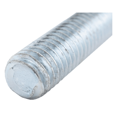 Varilla Roscada / 1/4" x 3000 mm (9.8 ft) / Acero Alta Resistencia / Acabado Electro Zinc / Rosca Completa