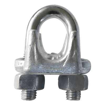 Nudo/Perro/Abrazadera Forjada para Cable de Retenida de 5/16".