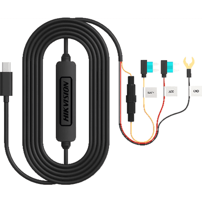 Convertidor Buck DC-DC / Entrada 12-24V DC / Salida 5V Type-C / Protección Batería 11.3V / Cable 3.4 m (11.2 ft) / Rango Térmico -20°C a 65°C