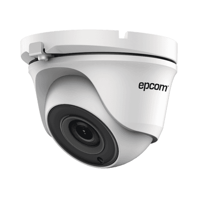 Eyeball TURBOHD 1 Megapixel (720p) / METALICA / Gran Angular 92° / Lente 2.8 mm / IR Inteligente 20 mts / Exterior IP66 / TVI-AHD-CVI-CVBS / dWDR