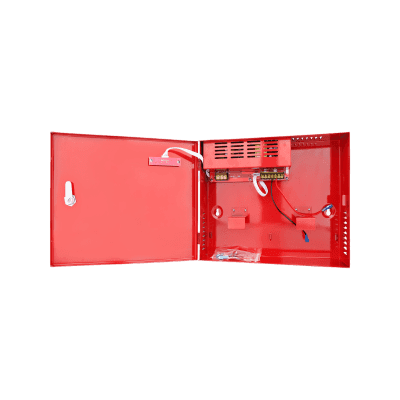 Fuente de Alimentación para Detección de Incendios / 24 V DC / Protección Sobrecarga y Cortocircuito / Certificación UL / Diseño Compacto para Paneles de Control