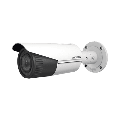 Bala IP 2 Megapixel / Lente Mot. 2.8 - 12 mm / Recubrimiento ANTICORROSIVO / Exterior IP67 / 30 Mts IR EXIR / Entrada y Salida de Audio y Alarma