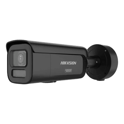 Bala IP / 4 MP / Lente Mot. 2.8-12 mm / IR 60 m + Luz Blanca 60 m / WDR 130 dB / IP67 NEMA 4X / 196.85 pies