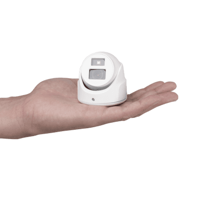 Cámara Turret TURBO HD / 2 Megapixel / Gran Angular 106° / IR EXIR 20 m (65.6 ft) / 4 Tecnologías / IP67 / dWDR