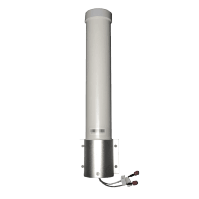 Antena Omnidireccional / 360° Cobertura / 5 GHz / 11 dBi Ganancia / Polarización Dual / IP65 / Montaje en Poste / SMA Macho
