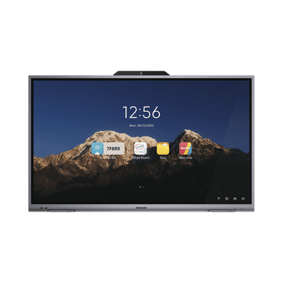 Pantalla Interactiva Touch de 86" Android 8.0 / Cámara Web 8 MP / Resolución 4K / Bocinas Integradas / Entradas HDMI y VGA / Incluye 2 Lápices para Escribir
