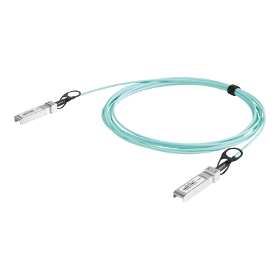Cable AOC SFP+ / 1 & 10 Gbps / Fibra Óptica Activa / 15 m (49.2 ft)