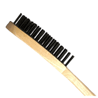 Cepillo Limpiador de Moldes / Soldadura Exotérmica / Cerdas Suaves / 190 x 40 x 27 mm