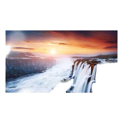 Pantalla LED de 55" / Full HD 1080p / 700 nits / Bisel 0.44mm / HDMI DP DVI-D / 24/7 / VESA