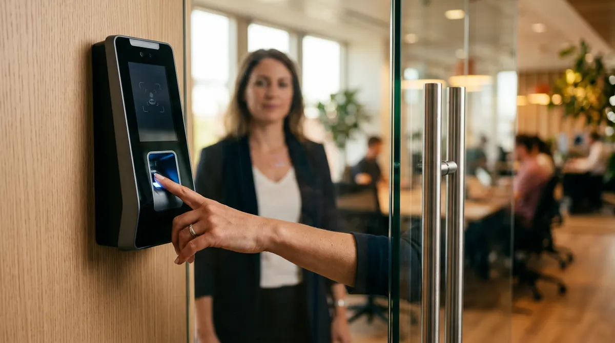Cómo elegir un control de acceso: huella, rostro o tarjeta